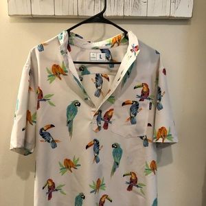 EUC chubbies button down